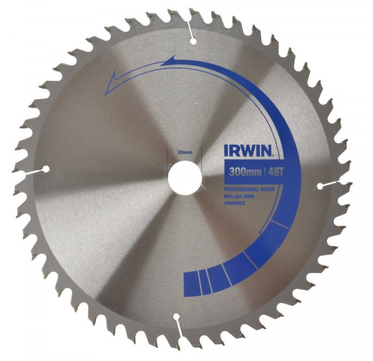 Диск пильный PRO WOOD 300x48Tx30/25/20 мм, IRWIN, ( 10506823 )