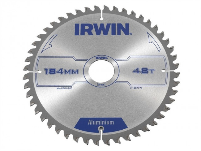 Диск пильный PRO ALU 184X48ТX30/25/20/16 по алюминию, пластику, ДСП, IRWIN, ( 10506832 ) Диск пильный PRO ALU 184X48ТX30/25/20/16 по алюминию, пластику, ДСП, IRWIN, ( 10506832 )
