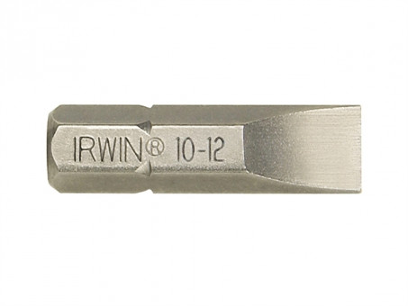 Биты для шуруповерта, SL5,5-плоский, длина 25 мм, C 1/4", 10 шт, IRWIN, ( 10504360 )