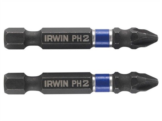 Насадка Ph2  50 мм (2 шт/уп) ударопрочная, IRWIN, ( 1923322 )