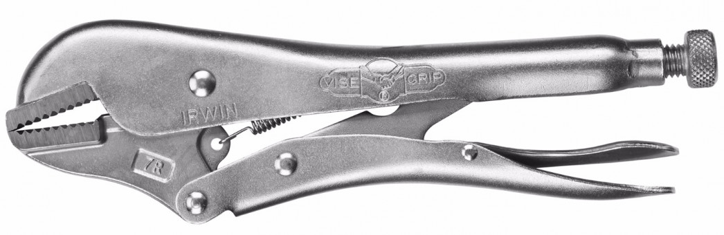 Плоскогубцы Vise-Grip с фиксатором Original 10CR 10''/250мм, прямые губки, раскрытие 41мм, IRWIN, ( T0102EL4 )
