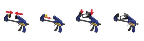 Накладки угловые на губки струбцины, 1 комплект, IRWIN, ( 1988935 ) Накладки угловые на губки струбцины, 1 комплект, IRWIN, ( 1988935 )