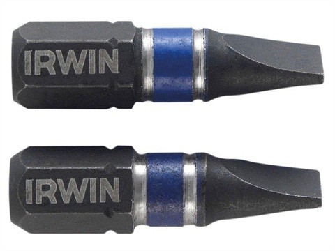 Насадка Шлиц 5,5 мм (2 шт/уп.) ударопрочная, IRWIN, ( 1923366 )