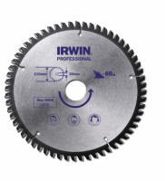 Диск пильный PRO-LINE ALUMINIUM 216X48X30 по алюминию, пластику, ДСП, IRWIN, ( 10501585 )