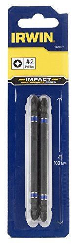 Насадка двусторонняя Ph2/2  100 мм (2 шт/уп) ударопрочная, IRWIN, ( 1923377 )