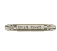 Биты для шуруповерта, PZ1/PZ2-двойной крест, длина 50 мм, E 1/4", 2 шт, IRWIN, ( 10504403 )