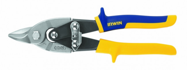 Ножницы по металлу 105/225 мм Bulldog прямые повышенной твердости, IRWIN, ( 10504313N )