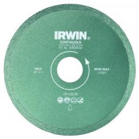 Диск алмазный 150 /25,4/22,2 мм сплошной (мокрая резка), IRWIN, ( 10505936 )