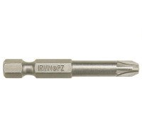 Биты для шуруповерта, PZ2-двойной крест, длина 90 мм, E 1/4", 1 шт, IRWIN, ( 10504371 )