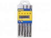 Набор буров SDS Plus Power Speedhammer, 2 резца, 8-10-12 мм (160 мм), 5-6 мм (110 мм), 5 шт, IRWIN, ( 10507183 ) Набор буров SDS Plus Power Speedhammer, 2 резца, 8-10-12 мм (160 мм), 5-6 мм (110 мм), 5 шт, IRWIN, ( 10507183 )