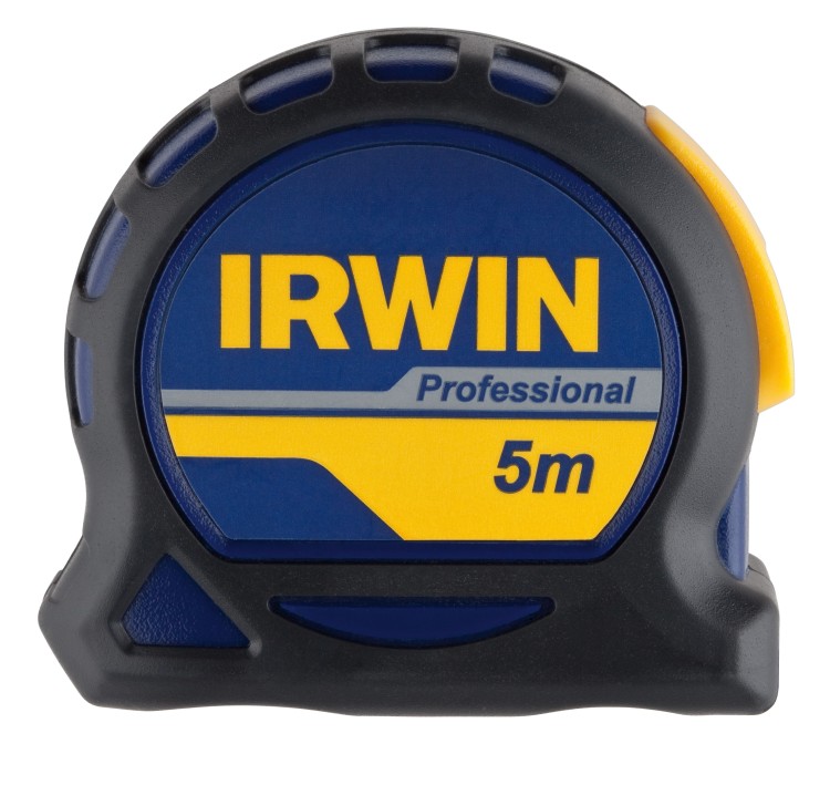 Рулетка 5мх19мм PROFESSIONAL, магнит, нейлон, двухсторонняя разметка без уп-ки, IRWIN, ( 10508059 )