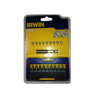 Набор вставок IRWIN 10 предметов (4xPZ2, 4xPH2, T20 +магнитный держатель), IRWIN, ( 1868198 )