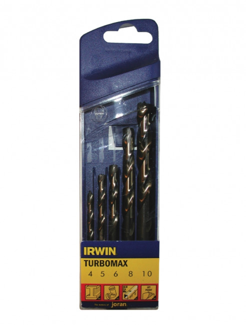 Набор сверл по металлу TURBO MAX, 4-10 мм, IRWIN, ( 10502234 ) Набор сверл по металлу TURBO MAX, 4-10 мм, IRWIN, ( 10502234 )
