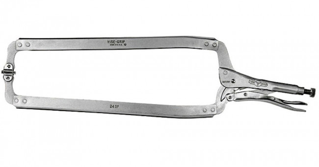 Щипцы-зажим С тип 24SP/605 мм раскрытие 254 мм c подвижными губками, IRWIN, ( T24SP )