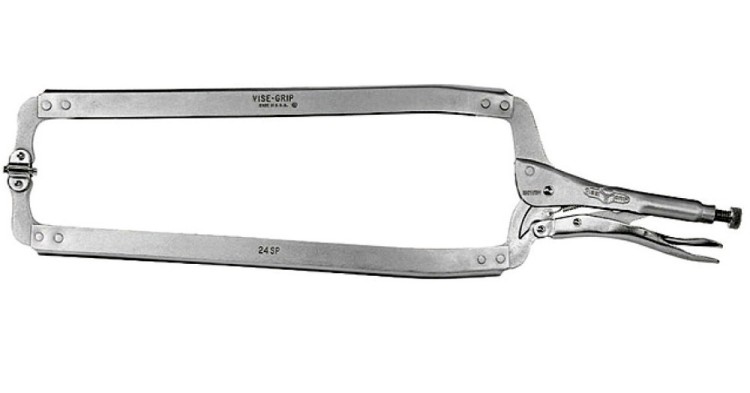 Щипцы-зажим С тип 24SP/605 мм раскрытие 254 мм c подвижными губками, IRWIN, ( T24SP )