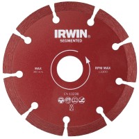 Диск алмазный 150 /22,2 мм сегментный (сухая резка), IRWIN, ( 10505931 )