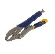 Щипцы 5WR/125 мм закругленные губки с кусачками раскрытие 29 мм, мягкие быстро разжимные рукоятки, IRWIN, ( T09T )