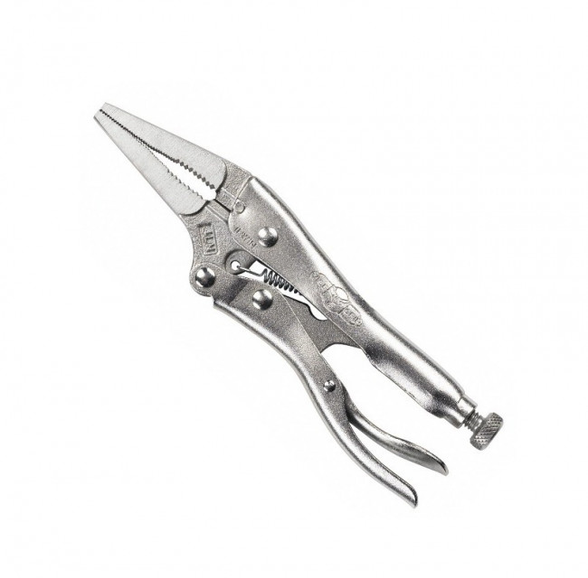 Плоскогубцы Vise-Grip с фиксатором Original 4LN 4"/100мм, длинные губки, с кусачками, раскрытие 41мм, IRWIN, ( T1602EL4 )