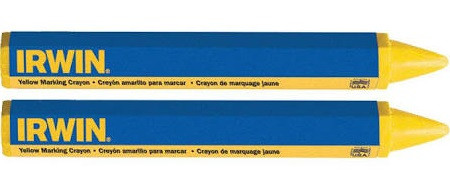 Мелок разметочный желтый (2 шт/уп), IRWIN, ( 666062 ) Мелок разметочный желтый (2 шт/уп), IRWIN, ( 666062 )