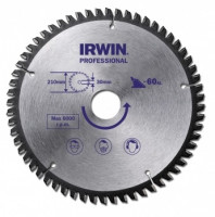Диск пильный PRO-LINE ALUMINIUM 184X48X30/25/20/16 по алюминию, пластику, ДСП, IRWIN, ( 10501581 )