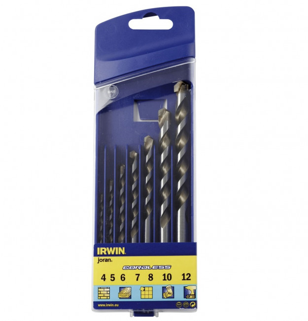 Набор универсальных сверл Cordless, 4-12 мм, IRWIN, ( 10501940 )