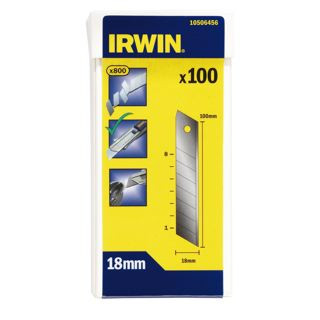 Лезвия 18 мм 2х50=100 шт/уп., IRWIN, ( 10504564 )