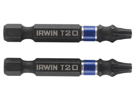 Насадка Torx 20 (2 шт/уп.) 50 мм ударопрочная, IRWIN, ( 1923332 )