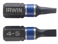 Насадка Шлиц 4,5 мм (2 шт/уп.) ударопрочная, IRWIN, ( 1923364 )