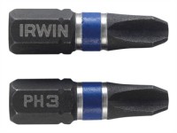 Насадка Ph3 25 мм (2 шт/уп) ударопрочная, IRWIN, ( 1923323 )