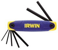 Набор складных шестигранных ключей: 2,0 - 2,5 - 3,0 - 4,0 - 5,0 - 6,0 - 8,0, IRWIN, ( T10765 )