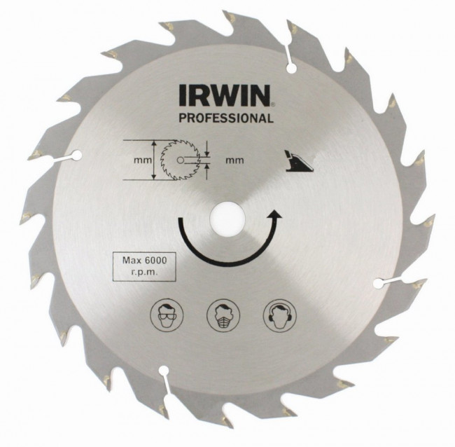 Диск пильный PRO WOOD 300x3,2х24Tx30/25/20 мм, IRWIN, ( 10506822 )