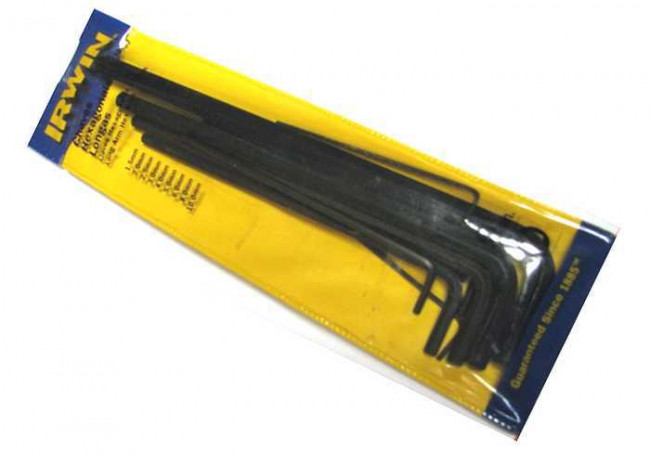 Ключи шестигранные набор L длинные 9 шт 1,5-10 мм (5уп/кор), IRWIN, ( Т10749-10504813 ) Ключи шестигранные набор L длинные 9 шт 1,5-10 мм (5уп/кор), IRWIN, ( Т10749-10504813 )